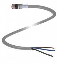 Pepperl&plus;Fuchs M8 Cordset; Female Straight; 4-Pin; 4-Wire; 10m PUR Cable; w/ LEDs